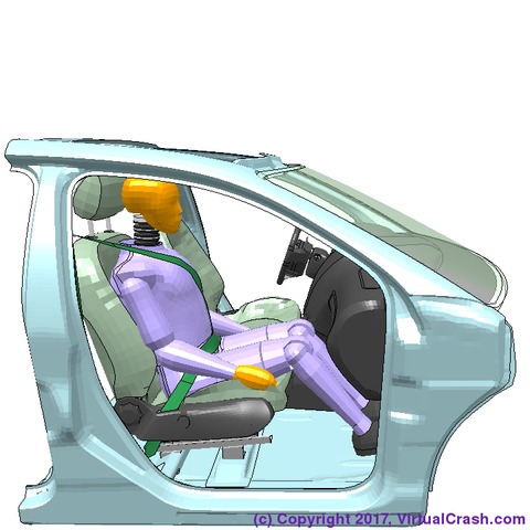 [ occupant crash model and simulation ]